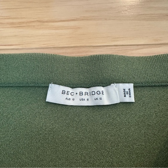 Bec + Bridge Miranda Knit Set Green - Picture 9 of 9